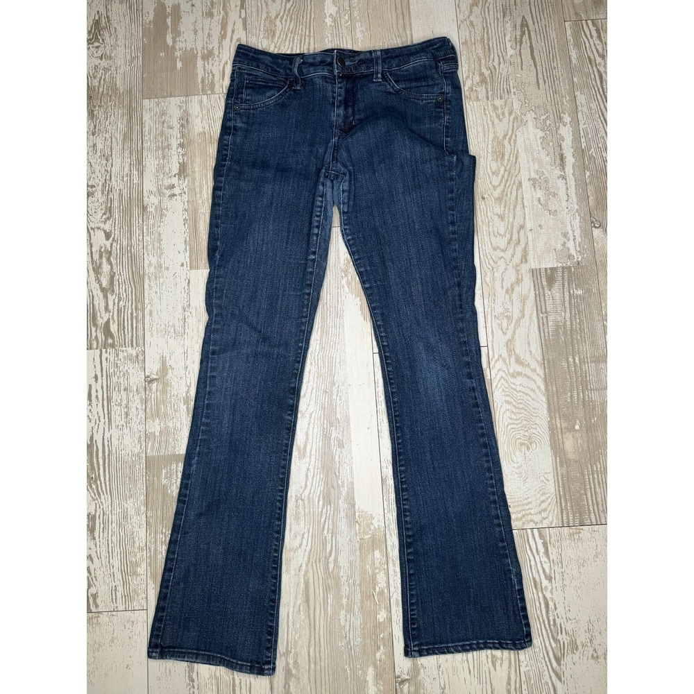 Old Navy Rock Star High Rise Tapered Jeans Dark Wash Blue Size 12